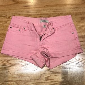 Pink Jean Shorts